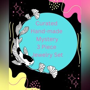 Hand-made Curated Mystery 3 Pice Jewelry Set